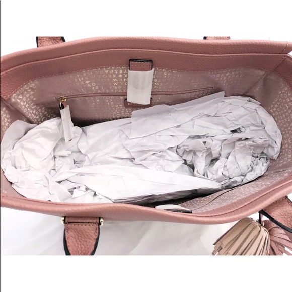 🌺Kate spade Palmer street Malika Tote Pink tassel - Picture 6 of 7